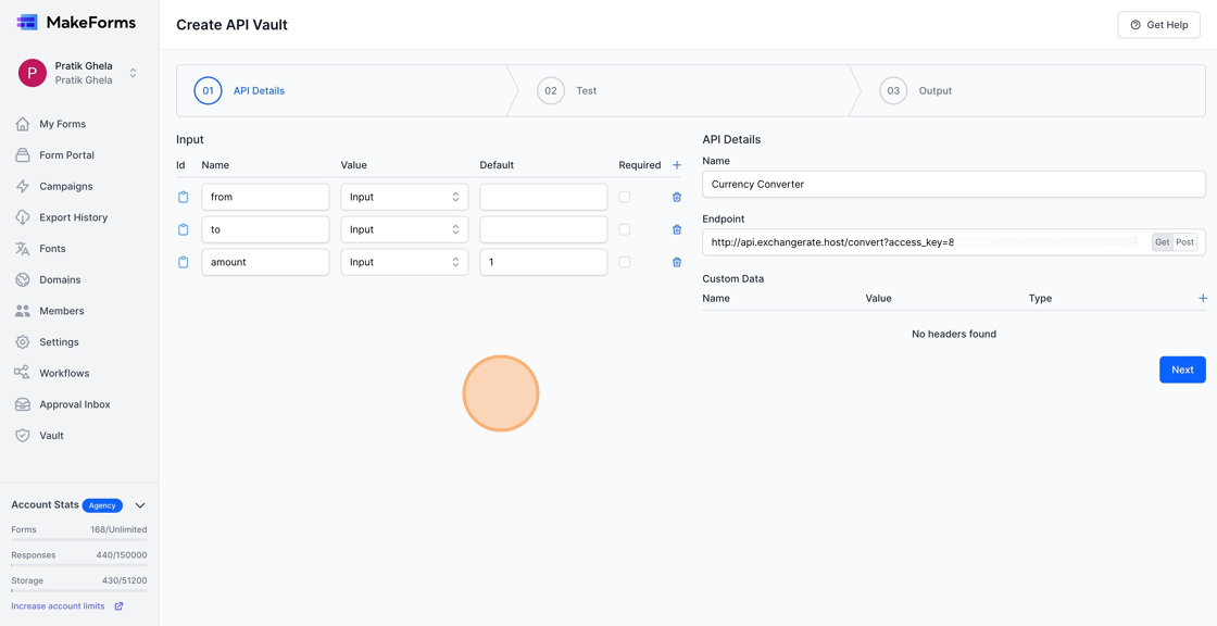 Screenshot of: So, now we have set up API. Now, it's time to test our Vault API setup. 